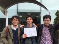 田島君がG2リトリートで表彰されました