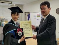 河出来時さん(D3)が、令和元年度工学系研究科長賞（バイオエンジニアリング専攻）を受賞しました。